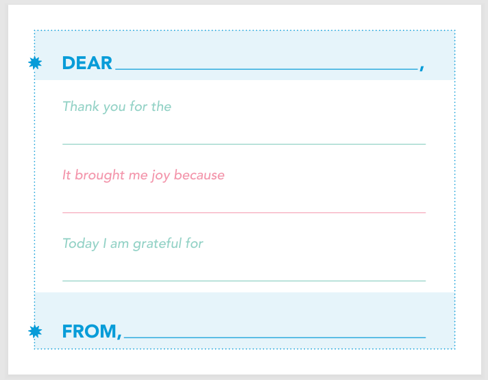 Thank You Cards - Youth