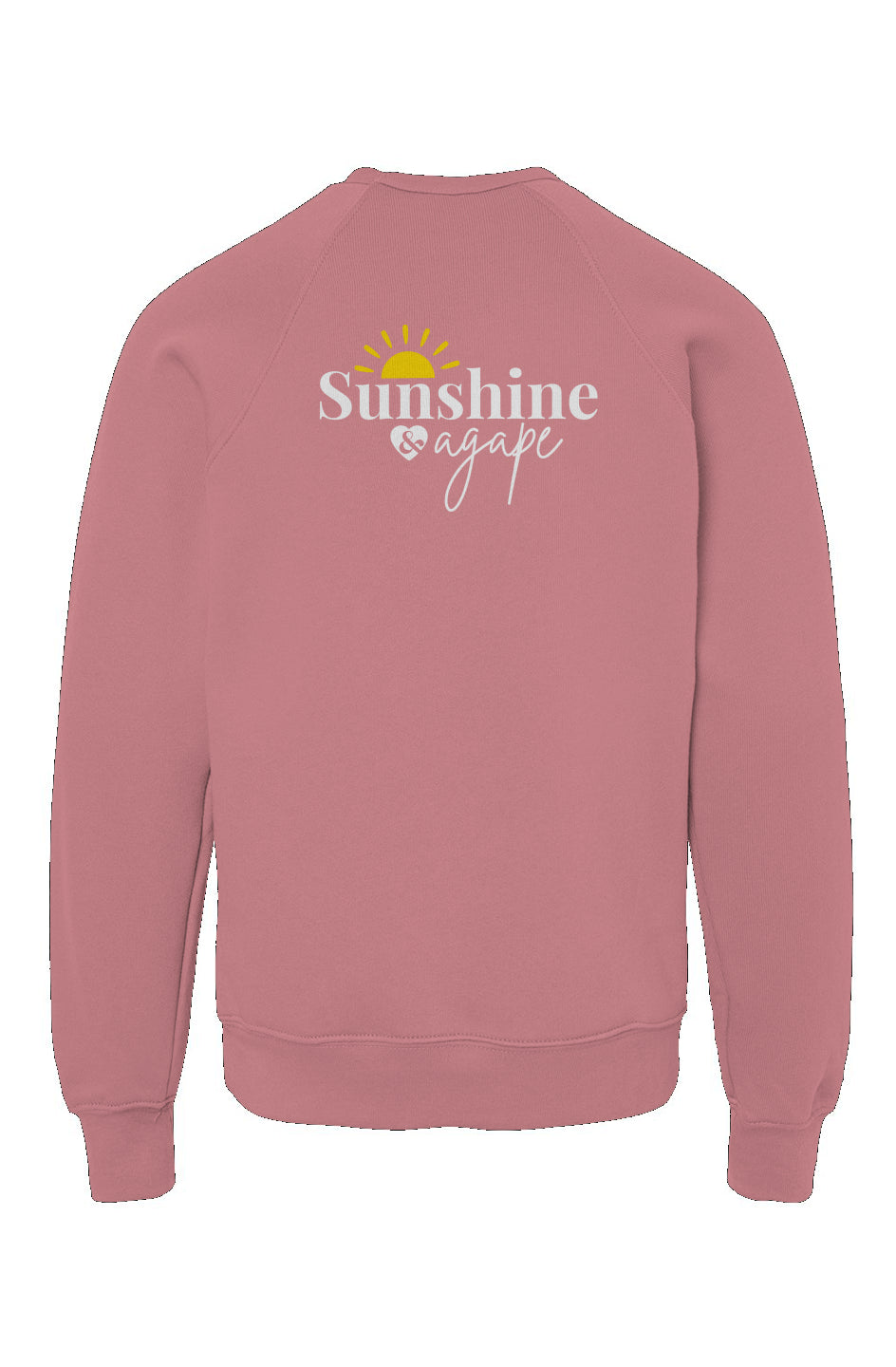 'Sunshine & Agape' Crewneck Sweatshirt - Youth