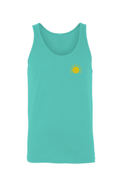 'Sun x 3' Jersey Tank - Unisex