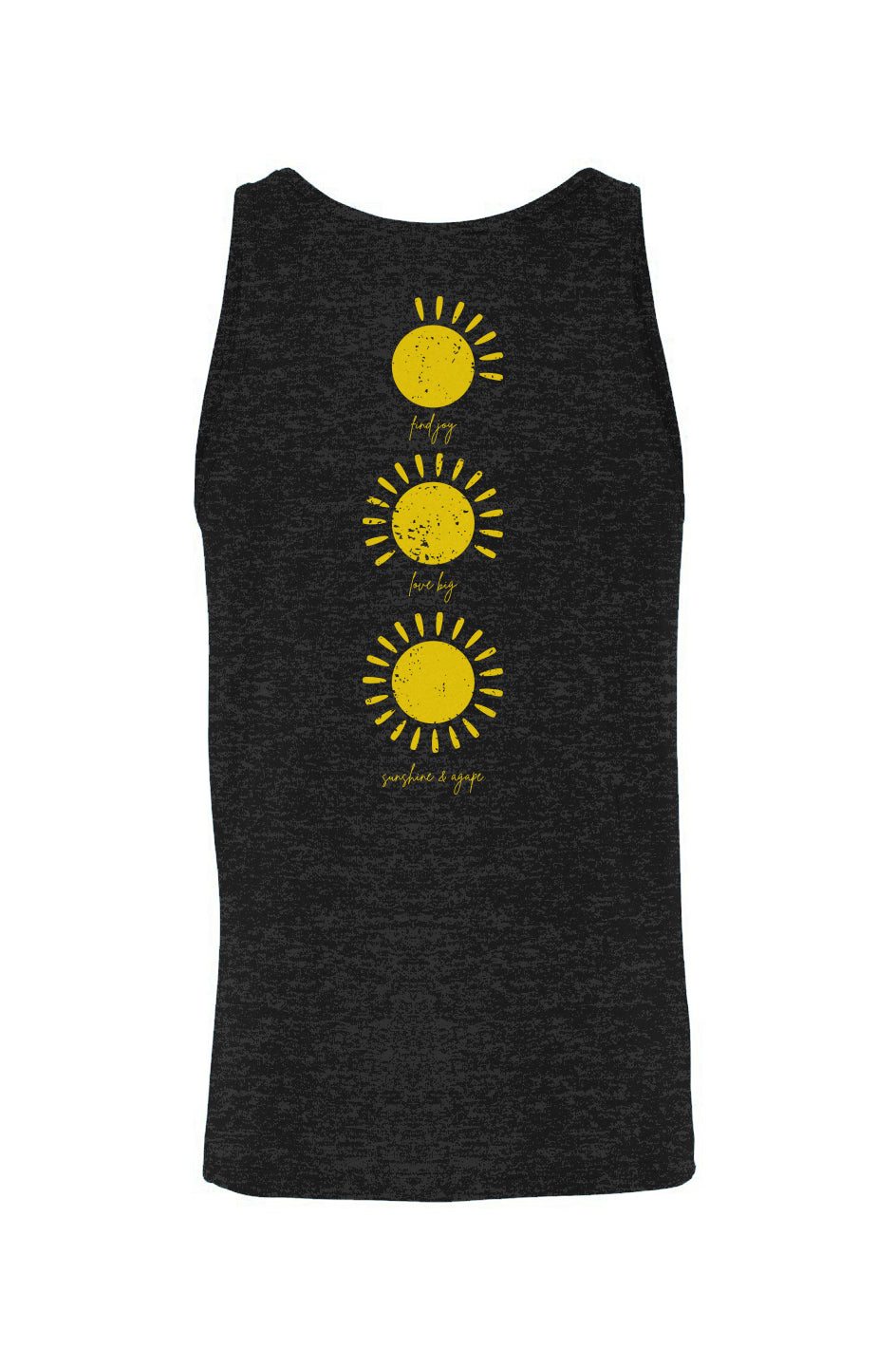 'Sun x 3' Jersey Tank - Unisex