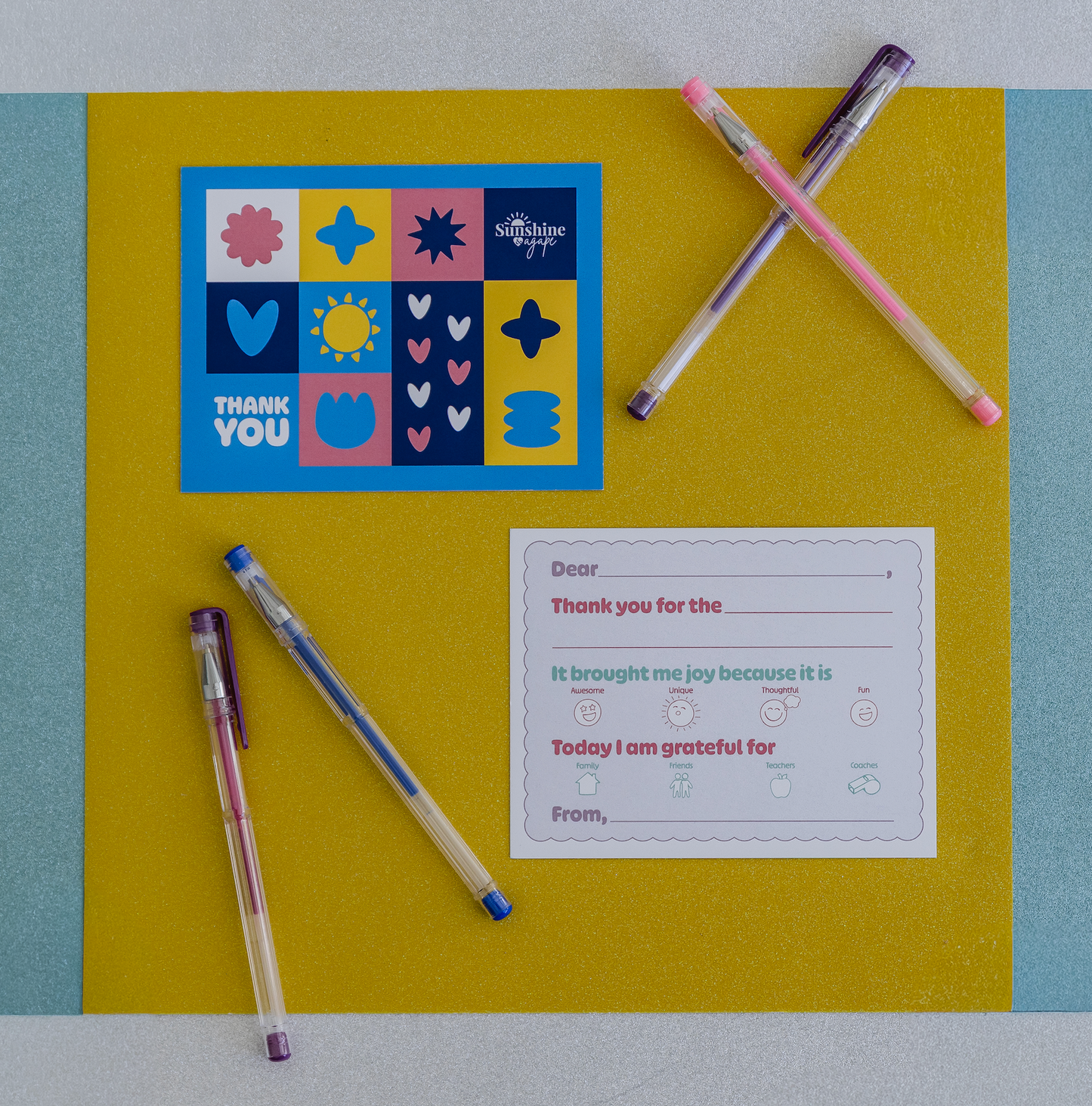 Thank You Cards - Young Children