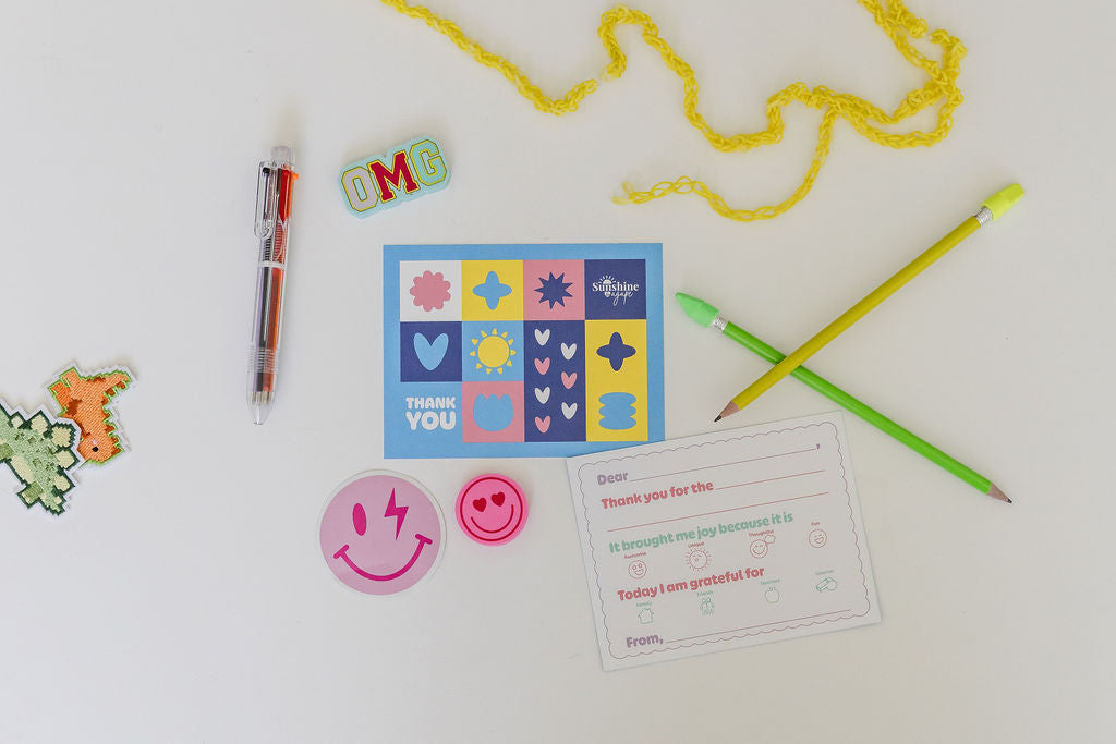 Thank You Cards - Young Children